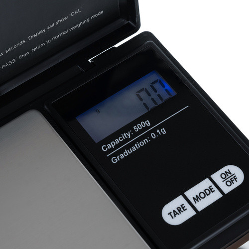  500 x 0,1 g-os zsebmérleg 23573-as füllel