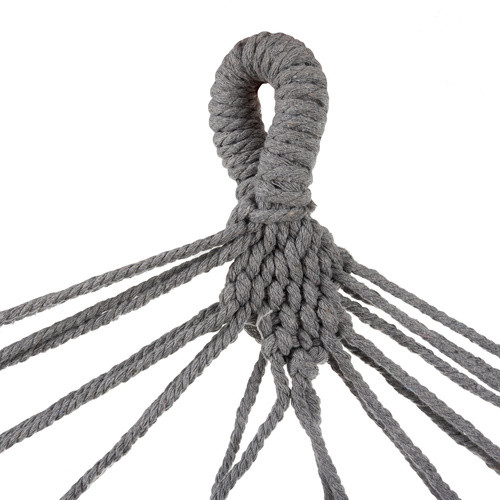 Kétszemélyes XXL Kerti Függőágy Fa Tartórúddal, 200x150cm, 250 kg Teherbírású - Gardlov