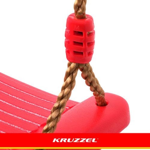 Gyermek Kerti Hinta - 105-175 cm Állítható Hosszúságú Kötelekkel, 50 kg Terhelhetőség, Időjárásálló