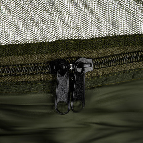 Kétszemélyes Függőágy UV-védő Ponyvával és Szúnyoghálóval, 260x140 cm, 250 kg Teherbírás