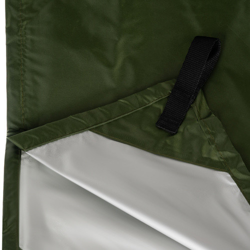 Kétszemélyes Függőágy UV-védő Ponyvával és Szúnyoghálóval, 260x140 cm, 250 kg Teherbírás