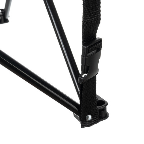 Kemping Szett: 2 Összecsukható Horgász Szék és Turisztikai Asztal, 100 kg Teherbírású, Fekete