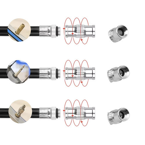 Trizand 25392 Kompakt Alumínium Kézi Biciklipumpa 7 Bar Nyomással, Kerékpárhoz és Rollerhez, Keret Rögzítővel