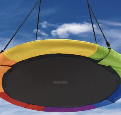 Gólyafészek Hinta 110 cm KRUZZEL 25284 - Erős Kerti Hinta Gyerekeknek és Felnőtteknek