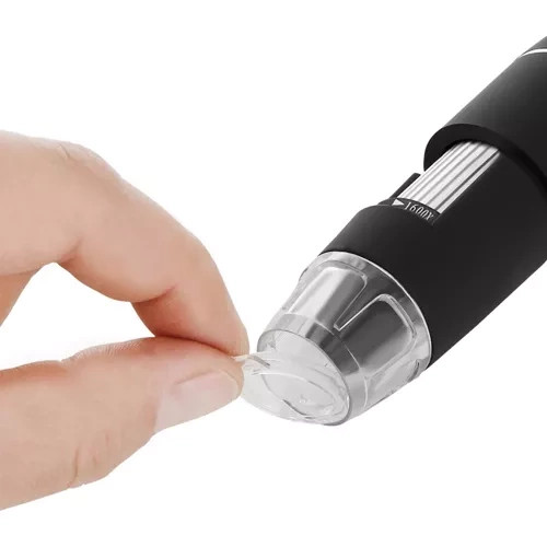 USB Digitális Mikroszkóp 1600x Nagyítással, 2 Megapixeles Mátrix, Állítható Fényerő