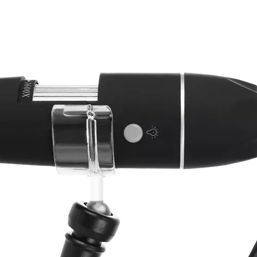 USB Digitális Mikroszkóp 1600x Nagyítással, 2 Megapixeles Mátrix, Állítható Fényerő