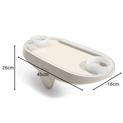Medenceitalpolc – stabil, műanyag