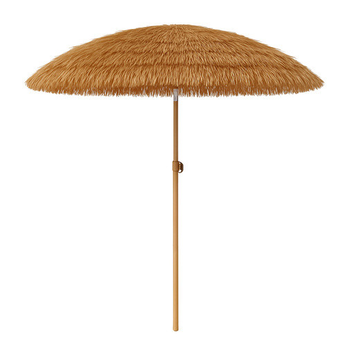 Gardlov 150 cm Átmérőjű, Állítható Magasságú Kerti Napernyő - Bézs