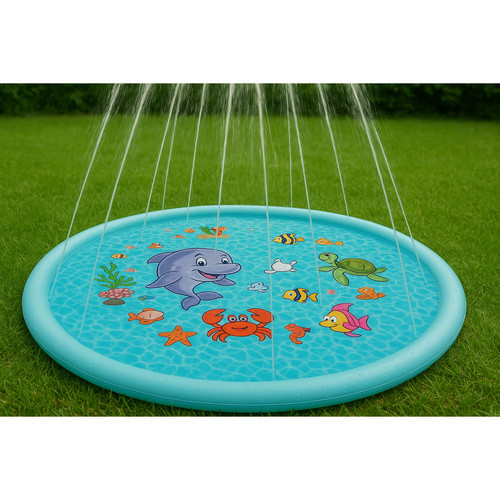 Kerti Öntöző Szőnyeg, Játékszökőkút - 150 cm átmérő