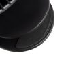 Ruhhy 25567 Vezeték nélküli Fekete Ventilátor Klipsszel, 1200mAh USB-C, 360° Forgatható Fej, 5W, Csendes Működés