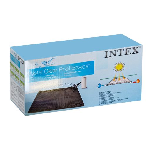 Intex medence szolár fűtőszőnyeg – energiatakarékos, fekete