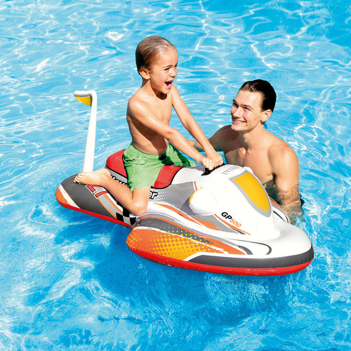 Intex felfújható vízi játék – gyerekeknek medencébe, strandra, színes, stabil, kompakt