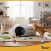 Macskaágy - Alagút PURLOV 25810: Ergonomikus és Könnyen Tisztítható Macskaágy, Természetes Filc, 51 x 20 cm