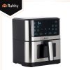 RUHHY 8L XXL Olajmentes Air Fryer, Tapadásmentes, LED Érintőpanellel
