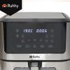 RUHHY 8L XXL Olajmentes Air Fryer, Tapadásmentes, LED Érintőpanellel