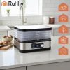 RUHHY 25928 Gombákhoz, Gyümölcsökhöz és Zöldségekhez Alkalmas Szárító 10 Literes Kapacitással, 400 W Teljesítménnyel