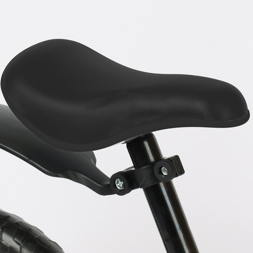 Futurisztikusan Könnyű Kruzzel 25767 Gyerek Futóbicikli 2+ Éves Kortól, 12 hüvelykes EVA Kerekekkel, Fekete