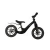 Futurisztikusan Könnyű Kruzzel 25767 Gyerek Futóbicikli 2+ Éves Kortól, 12 hüvelykes EVA Kerekekkel, Fekete