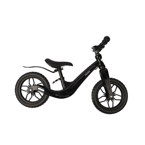 Futurisztikusan Könnyű Kruzzel 25767 Gyerek Futóbicikli 2+ Éves Kortól, 12 hüvelykes EVA Kerekekkel, Fekete