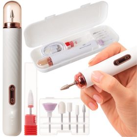   Beautylushh 25805 Vezeték nélküli Körömcsiszoló Szett 6 Fúrófejjel