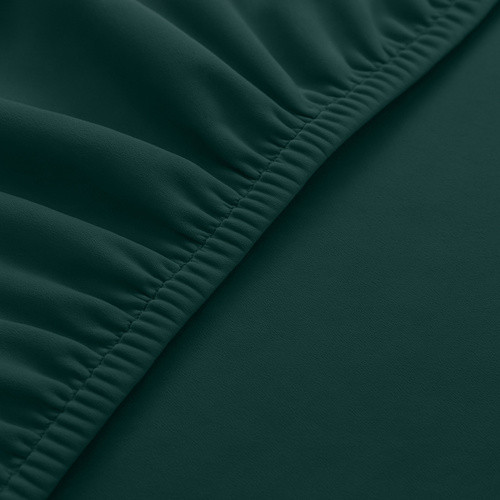 RUHHY Zöld Bársony Szék Huzatok - 6 db, 65x40x35 cm