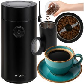   Elektromos Kávédaráló RUHHY 150W BPA Mentes, Kompakt Kialakítással
