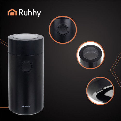 Elektromos Kávédaráló RUHHY 150W BPA Mentes, Kompakt Kialakítással