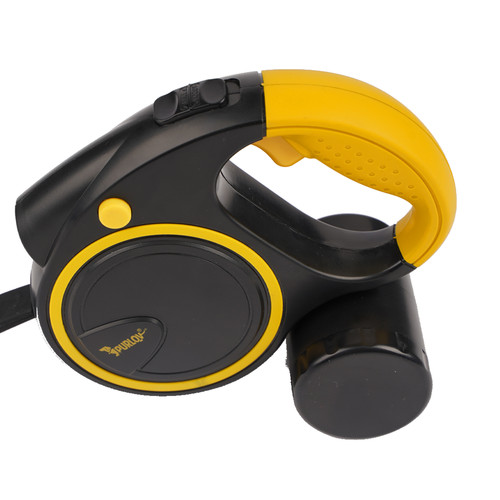 Automata Kutya Póráz LED Lámpával és 5 m Szalaggal - PURLOV 10-25 kg