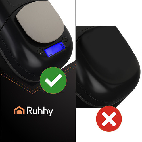 RUHHY bolygóműves konyhai robotgép fűtött tállal és mérleggel