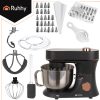 Robot konyhai RUHHY 2200W - 6.2L Melegítős keverőedénnyel, Szürke/Arany