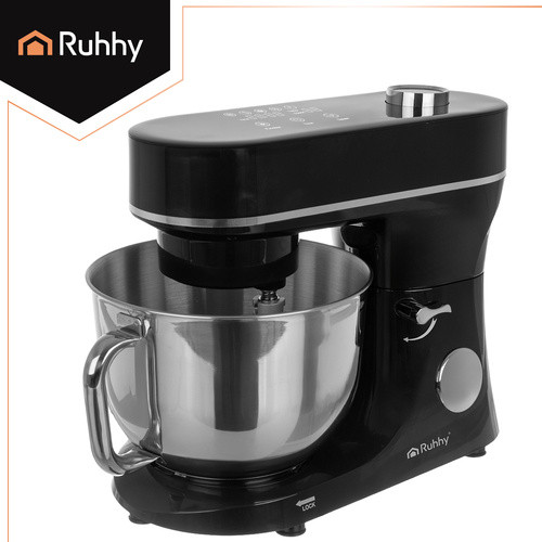 RUHHY Robotgép Melegítő Tálas, 6,2 l - 2200W - Fekete/Ezüst