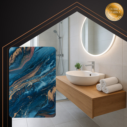 Csúszásgátló Fürdőkád Szőnyeg 80x50cm Gumi Kádszőnyeg RUHHY