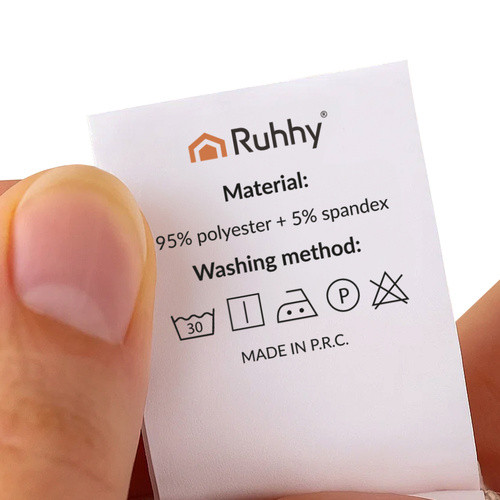 Ruhhy Ünnepi Piros Elasztikus Székhuzat Készlet - 6 darab, 50x40x40 cm