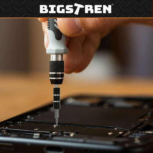 133 Darabos Precíziós Kéziszerszám Készlet, Bigstren 25804 - CRV Bitkészlettel, Európai Szabványoknak megfelelő