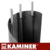 KAMINER 25970 Modern Kandalló Kiegészítők - 4 az 1-ben Acél Szett