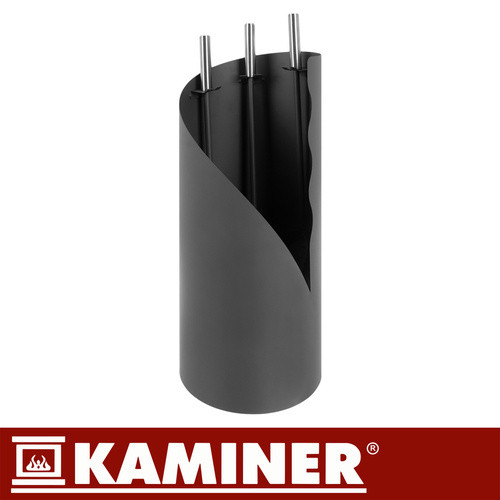 KAMINER 25970 Modern Kandalló Kiegészítők - 4 az 1-ben Acél Szett