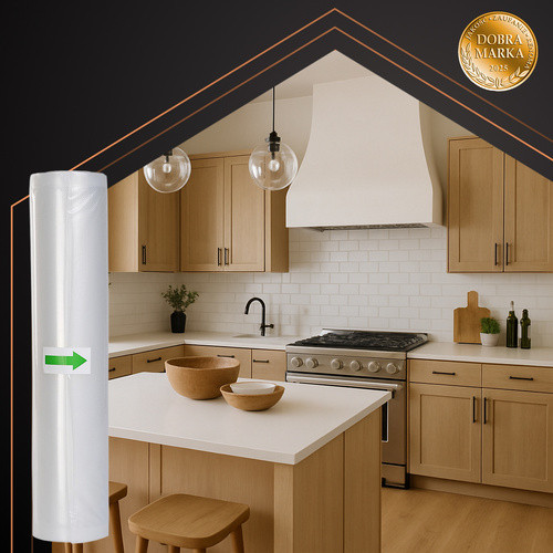 Ruhhy Prémium Vákuumcsomagoló Fólia, 28x600 cm