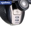 Soulima Elektromos Borotva és Többfunkciós Trimmer Szett - Vízálló, USB-ről Tölthető Akkumulátor, Ergonomikus, Fekete