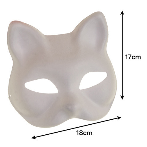 Maaleo Csináld magad (DIY) Kreatív Macska Álarc Készlet, 6 db Maszk, Kiegészítők 26570