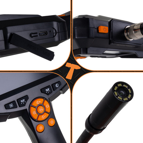 Endoszkóp Kamera Bigstren 5m Vezeték Nélküli Teljes HD IP67, 8 LED