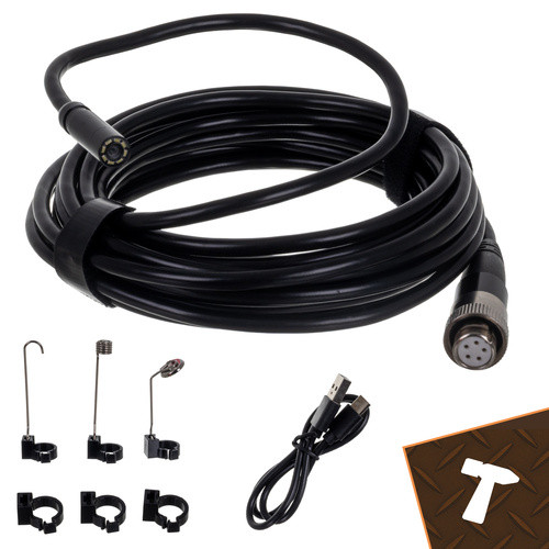 Endoszkóp Kamera Bigstren 5m Vezeték Nélküli Teljes HD IP67, 8 LED