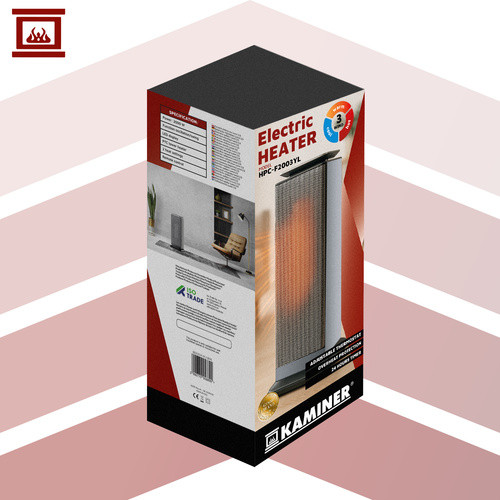 Modern Kaminer Lumni 2.0 PTC 2000W energiatakarékos elektromos fűtőtest, LED kijelzővel és távirányítóval