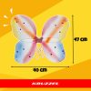 KRUZZEL 26742 Univerzális Gyermek Pillangó Jelmez 6 részes Készlet