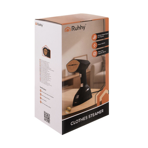 Velira Ruhhy 26901 – 2000W Fekete Ruhagőzölő