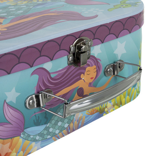 Gyermek Teakészlet Tengeri Motívummal – Fém és Műanyag Kiegészítők, Oktató Játék, BPA-mentes, 9 darabos készlet