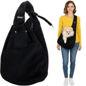   Purlov 26671 – Komfortos Állathordozó Széles Pánttal és Belső Pórázzal