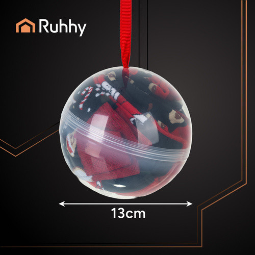 RUHHY Unisex Karácsonyi Zokni Szett - 3 Pár, Puha Pamut, Rugalmas Szegély, Méret 38-43