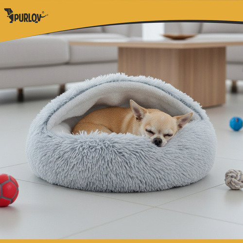Purlov plüss fekhely kutyáknak és macskáknak, puha kivitel 