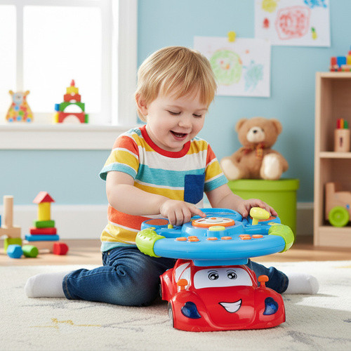 Interaktív kormánykerék gyerekeknek 26513