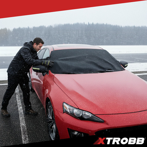 Fagyvédő takaró autóra - készlet Xtrobb 27186